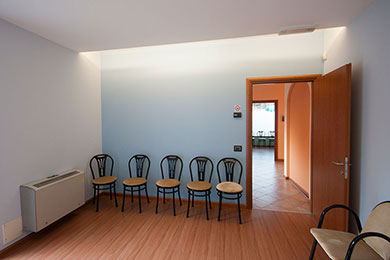 Accoglienza sala azzurra